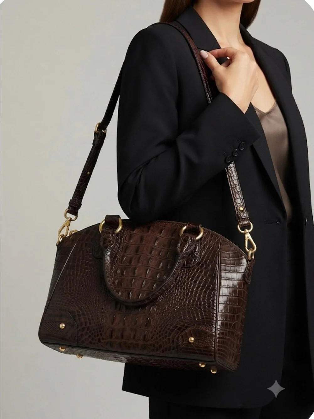 NWT -Brahmin Tyler satchel